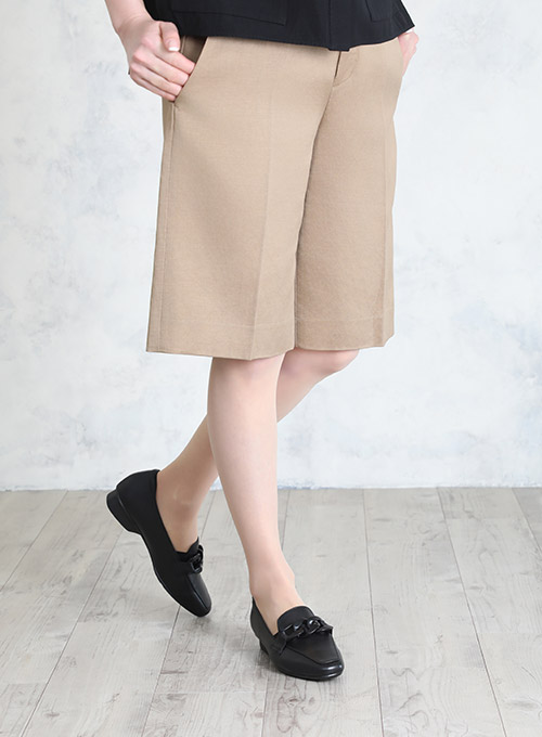 チェーン付きソフトローファー