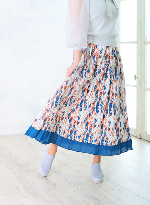 軽量厚底ニットスリッポンスニーカー