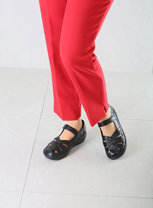 ビューウォーク 4E オパンケ厚底ウェッジサマーシューズ