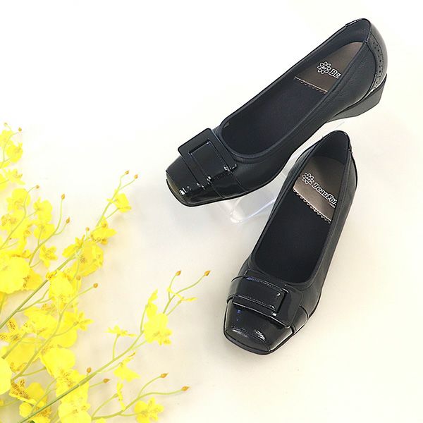 軽量ウェッジソールトラッドパンプス | 【Beaufort】ビューフォート