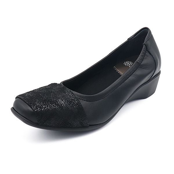 軽量ソールターバンコンビデザインパンプス | 【Beaufort】ビュー